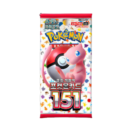 Pokémon 151 – Korean Booster Pack (1 Pack)