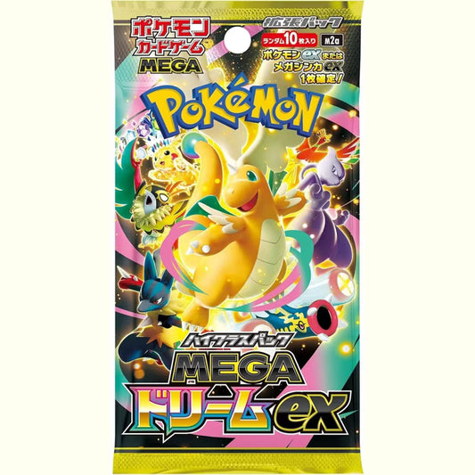 Pokémon TCG: Mega Dream EX Booster Pack M2A (Japanese) – Factory Sealed