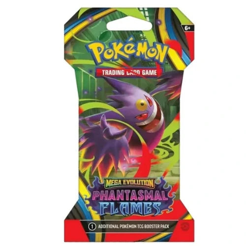 Pokémon TCG: Mega Evolution – Phantasmal Flames Sleeved Booster Pack